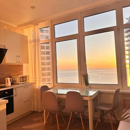 видовая на берегу моря Appartement Odessa